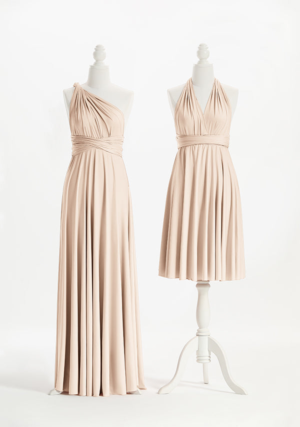 72styles Champagne Multiway Infinity Dress