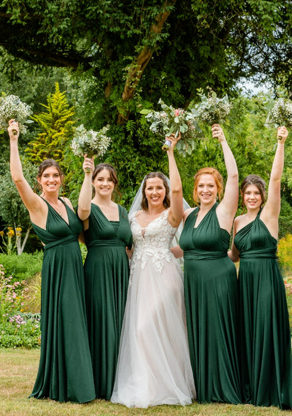 72styles Dark Green Multiway Infinity Dress
