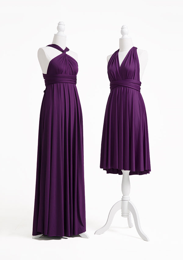72styles Dark Purple Multiway Infinity Dress