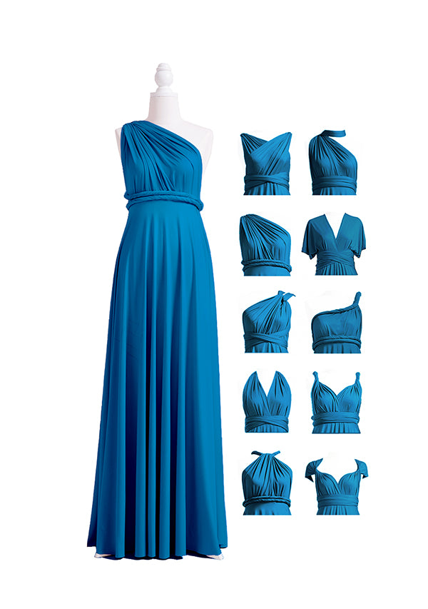 72styles Peacock Blue Multiway Infinity Dress