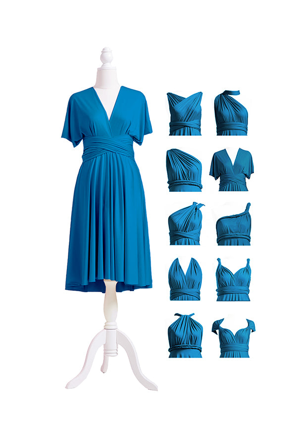 72styles Peacock Blue Multiway Infinity Dress