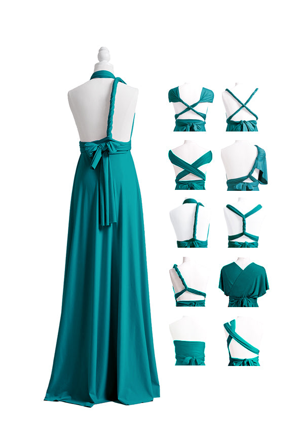 72styles Teal Multiway Infinity Dress