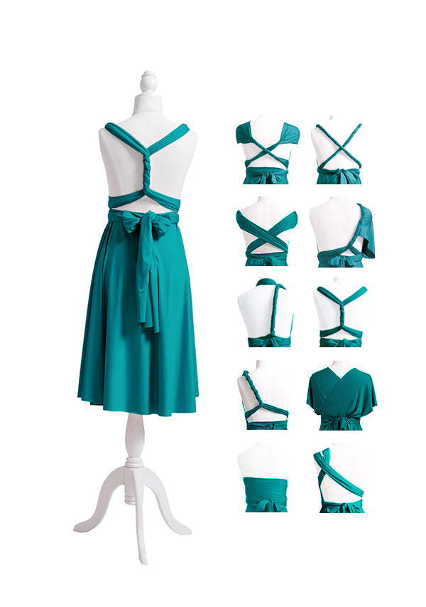 72styles Teal Multiway Infinity Dress