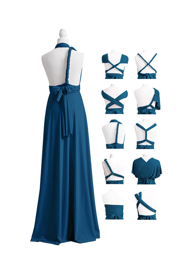 72styles Teal Blue Multiway Infinity Dress