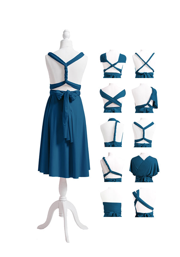 72styles Teal Blue Multiway Infinity Dress