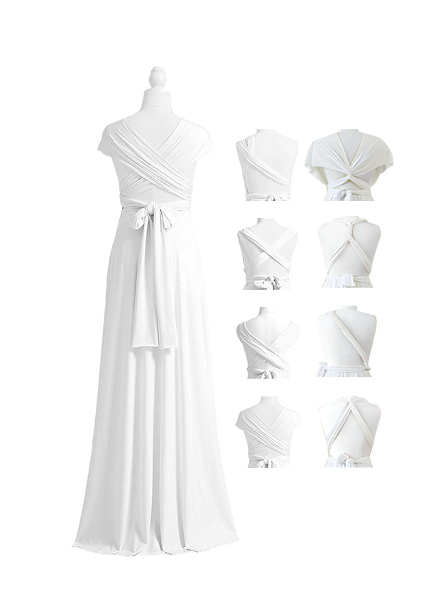 72styles White Multiway Convertible Infinity Dress