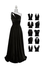 72styles Black Velvet Multiway Convertible Infinity Dress