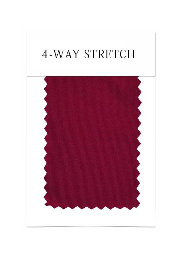 Burgundy Infinity Dress Fabric Sample