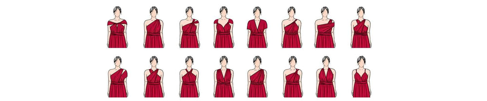INFIWING 17 way infinity dress tutorials