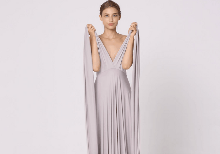 Classic Multiway Infinity Dress in Champagne main image 0