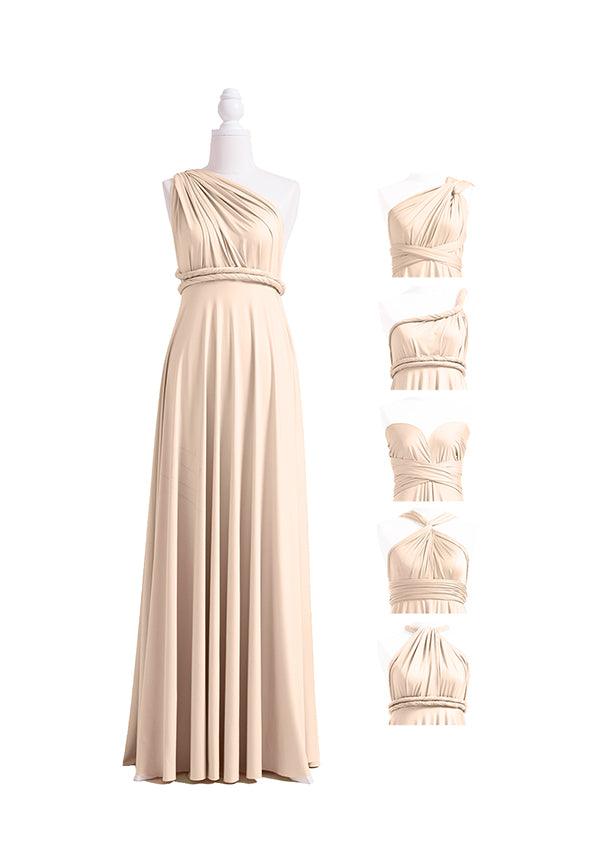 Buy Champagne Infinity Dress, Multiway Dress 