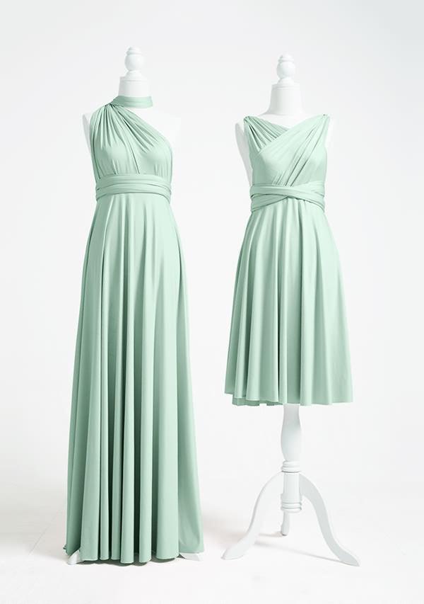 Sage Green Multiway Infinity Dress