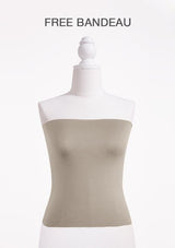 Taupe Multiway Convertible Infinity Dress Bandeau