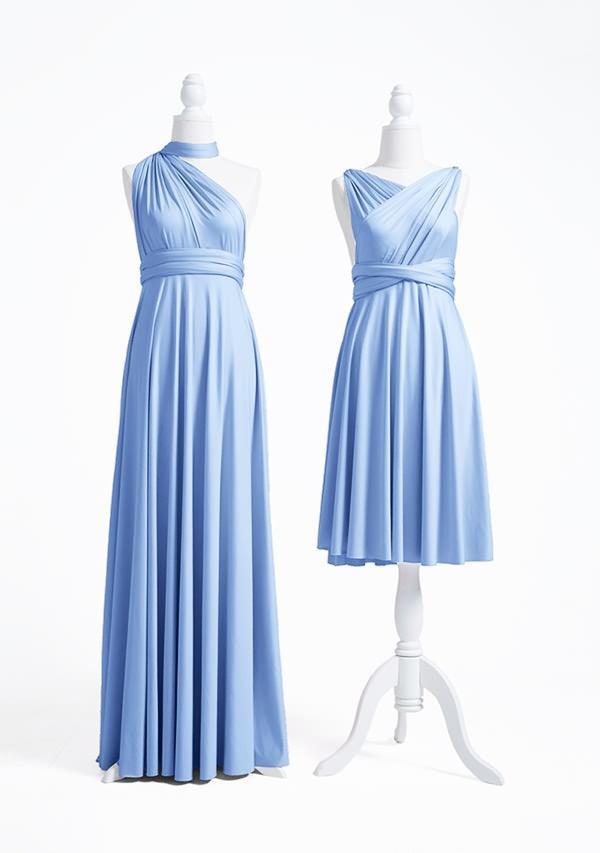 Dusty Blue Multiway Convertible Infinity Dress