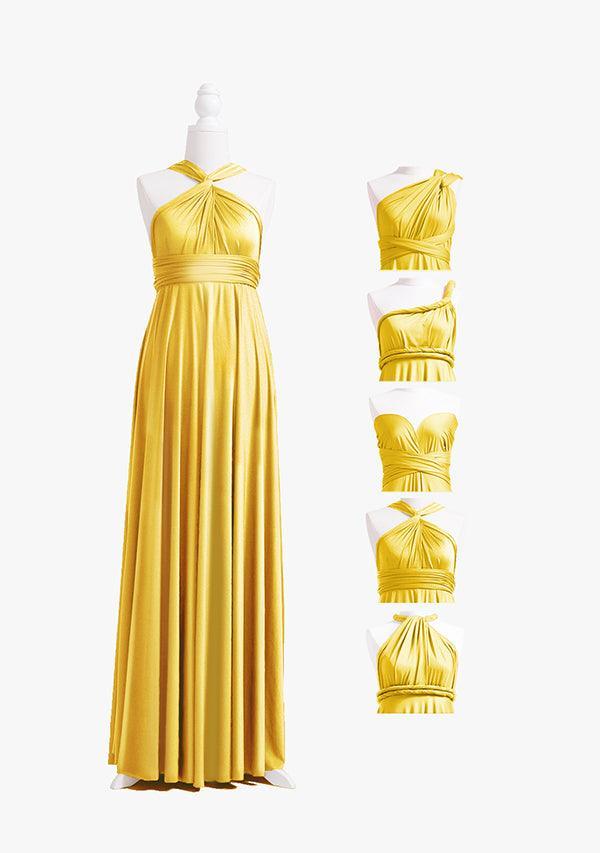 Buy Gold Yellow Infinity Dress Multiway Dress InfinityDress
