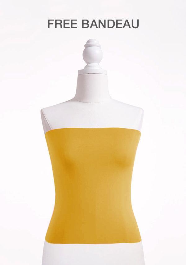 Infinity Dress With Tube Yellow